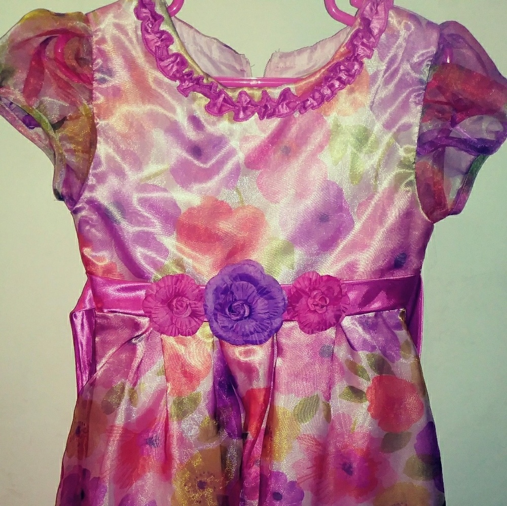 Little girl flower dress
